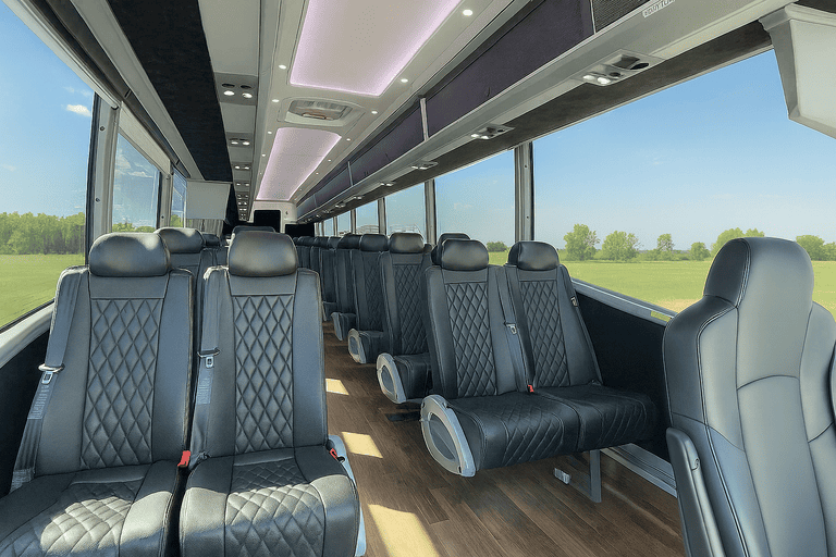 coach bus in New York City