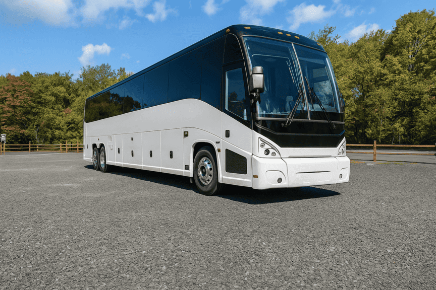picture of Charter Bus Rental New York City coach bus